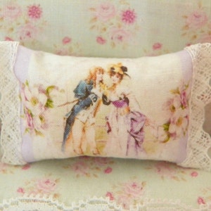 dollhouse miniatures pillow image 1