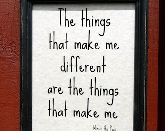 Winnie the Pooh Art - Winnie the Pooh Quote - Winnie the Pooh Print - Best friend Gift