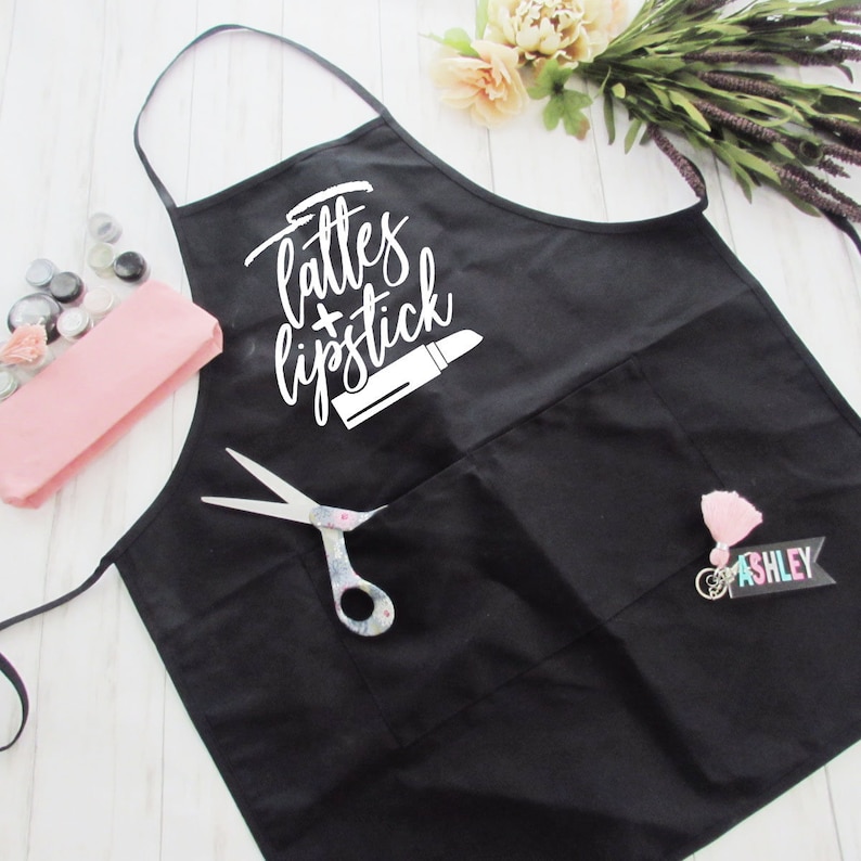Makeup Artist Apron With Two Front Pockets 28 Lattes Etsy