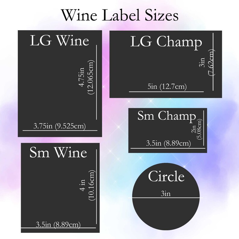 Thank You Wine Label Appreciation Gift Bridesmaid Gift Etsy