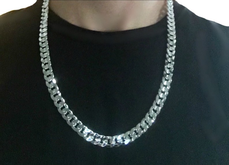 Neck Link Chains for Men Man Male Women Boys Girls 18 20 22 24 26 36 UK Silver Chain Twist Stainless Steel Jewelry Silvadore 4mm Rope Mens Necklace
