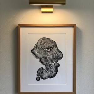 Zypressen Ring Holzschnitt: Irische Holzkunst