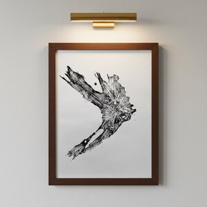 Montana Glacier National Park, Woodcore art, Tree ring print, National Parks, Montana art print, Real tree ring art, Forest art