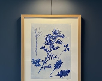 Specimen Record: Forestcore Arrangement of Perennial Growth, 18x24 inch, Signed original, one of one