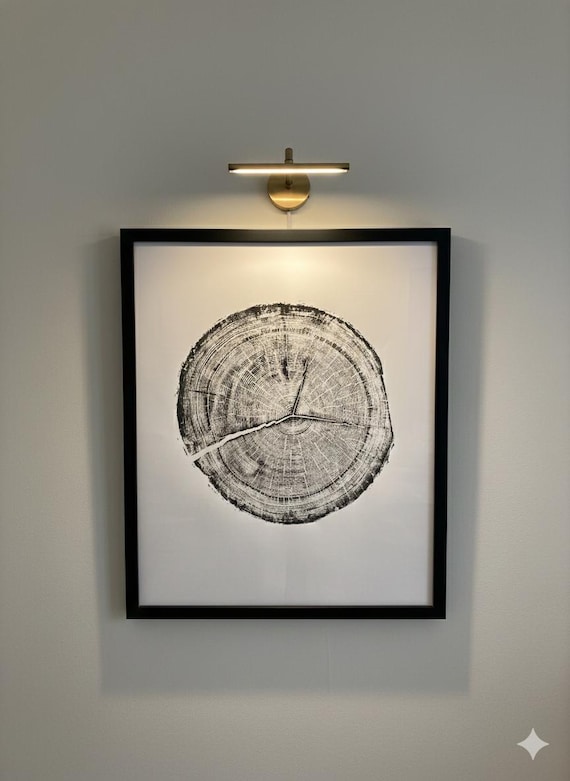 Ski Art, Woodcut print, Woodcore art, Biology Gifts, Forestry, Live Edge wood, Utah Print, Wasatch Mountains, Signed Original 24x36