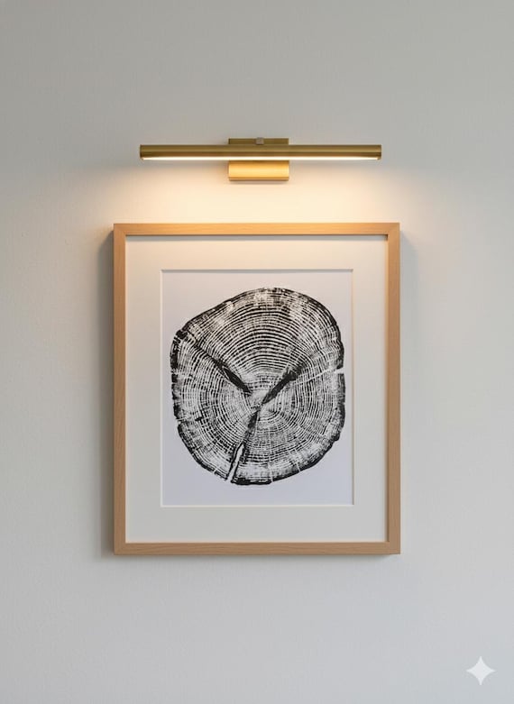 Alaska Cedar, Alaska Art, Denali, Shabby Tree, Tree Ring Print, Forager