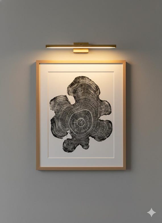 Ohio State, Black Locust, Woodcore art, Tree ring print, Woodcut print, Mandala Art Print, Woodcut Print