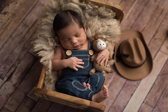 Newborn hotsell jean overalls