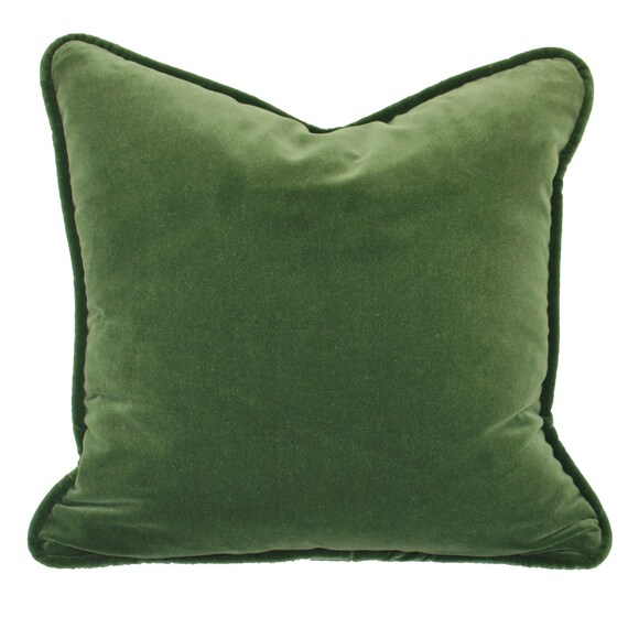Dark Green Velvet Pillow Dark Green Velvet Pillow