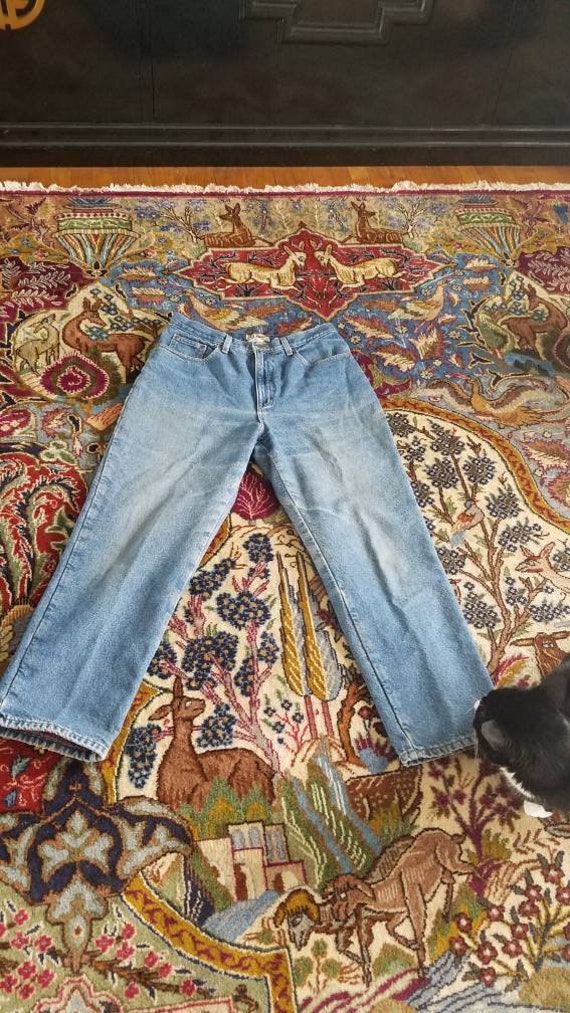 Mom Jeans - L.L Bean Jeans - Vintage - Size 14 -  