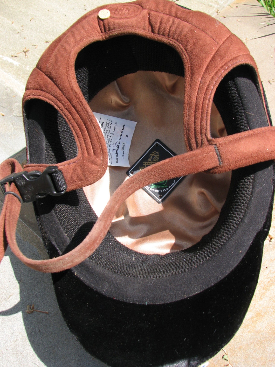 Vintage Riding Helmet Dead Stock Helmet Free Shipping US Etsy