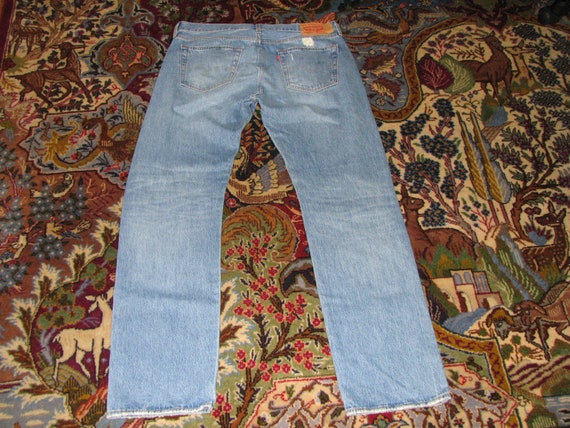 501 Levis Jeans - Vintage - Distressed - Men's - … - image 3