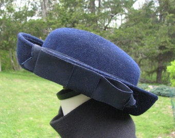 Vintage Henry Pollak Hat , Ritz -  New York  -100% Wool