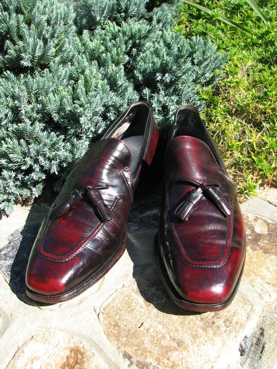 Vintage Johson&Murphy Tassel Shoes - Size 10 Shoe… - image 2