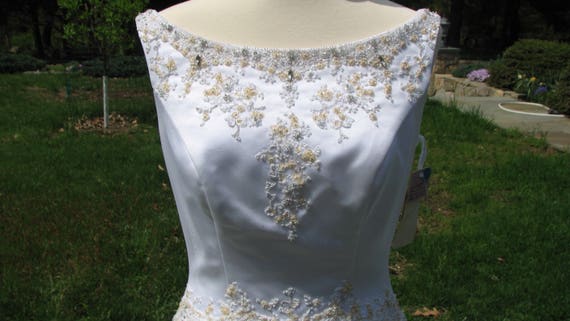 Casablanca Bridal Dress - Bridal Gown - Size 10 -… - image 3