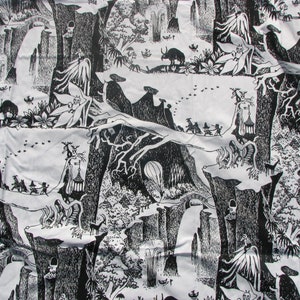 Moomin Fabric - Finlayson - Organic cotton