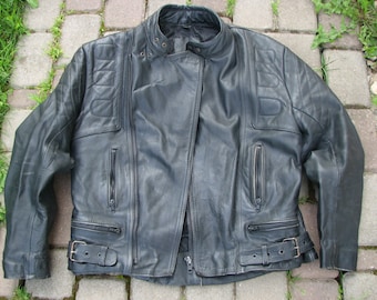 Biker Leather Jacket - Super Cool