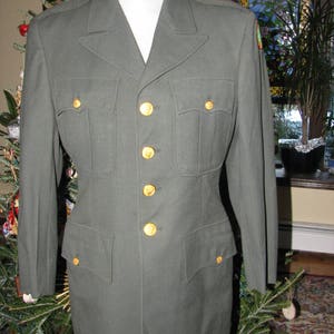 American Army Jacket - US ARMY uniform - Vintage - Free Shipping US