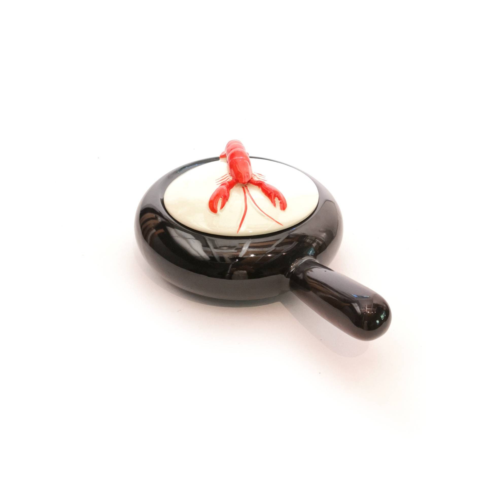 Vintage Kenwood Ceramic Lidded Lobster Casserole Dish Shawnee Etsy