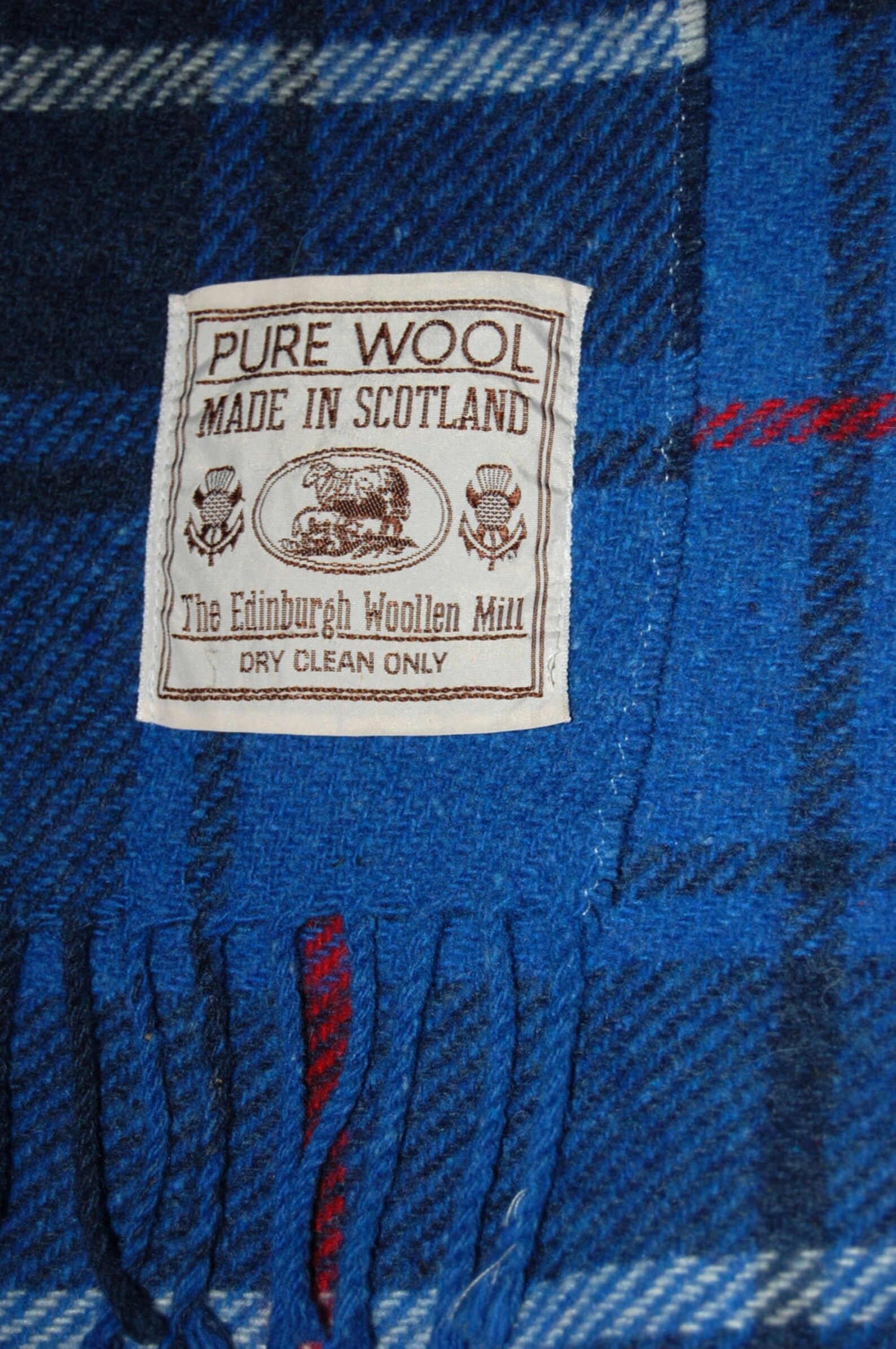 Pure Wool Blanket Throw Made in Scotland The Edinburgh Woollen Etsy