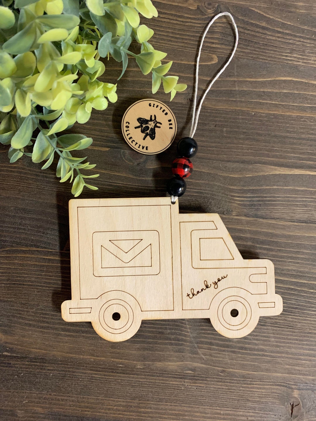 Mail Truck Gift Card Holder SVG Laser Cut File Etsy