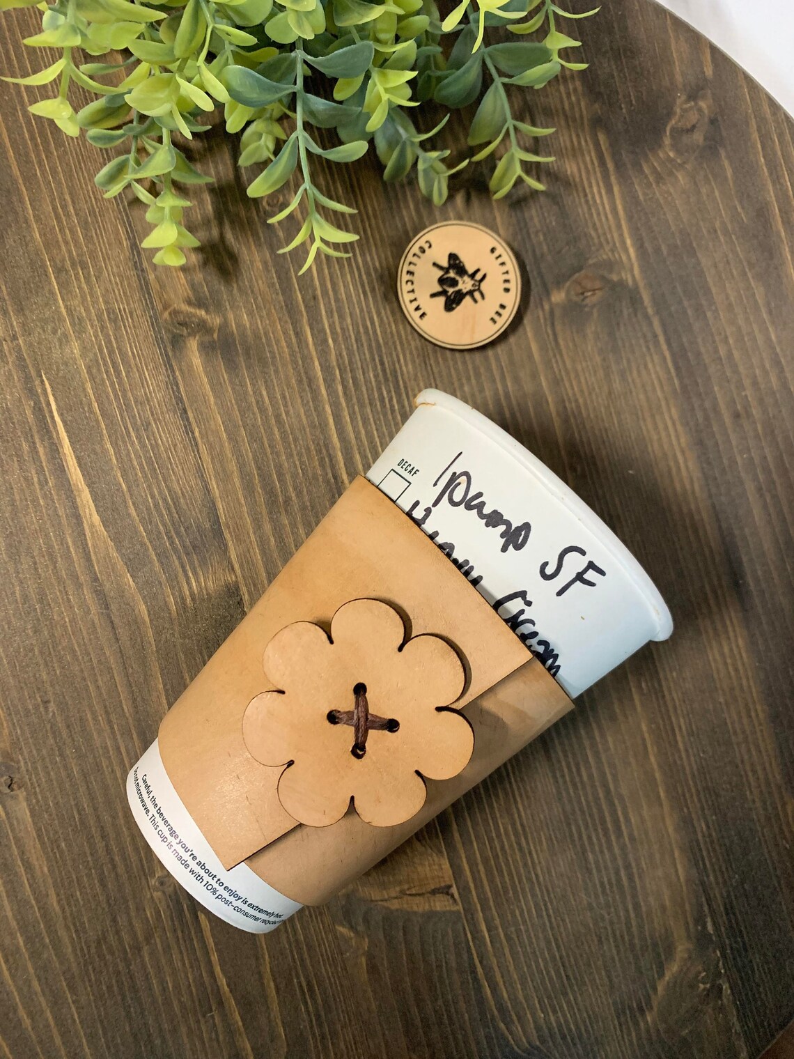 Coffee Sleeve SVG Laser Cut File Etsy