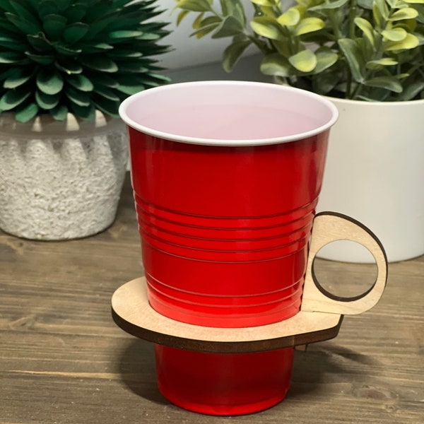 Solo Cup and Coffee Cup Holder SVG