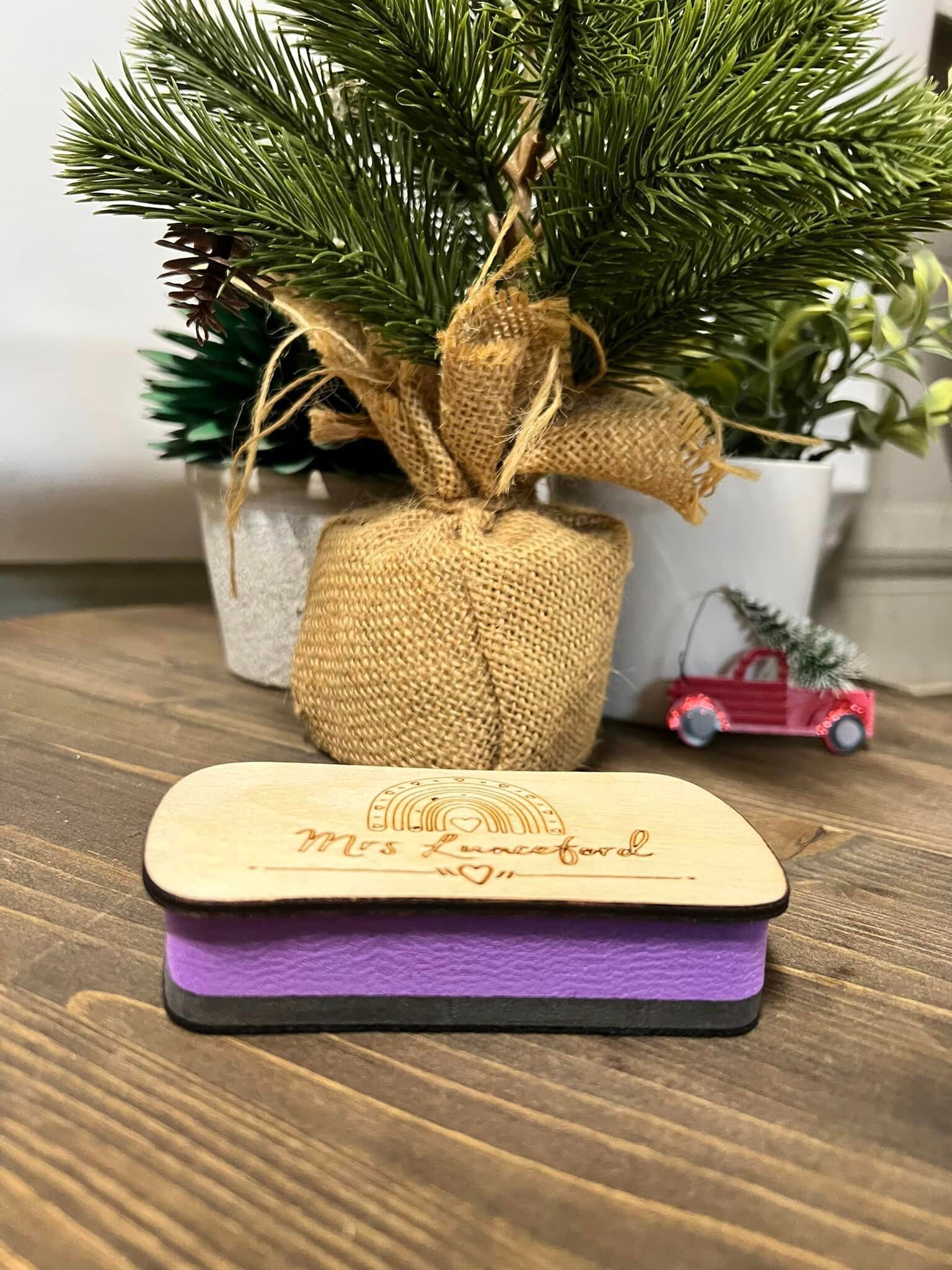 Dry Eraser Top Teacher SVG Laser Cut File