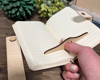 Laser SVG Bookmark with Page Holder