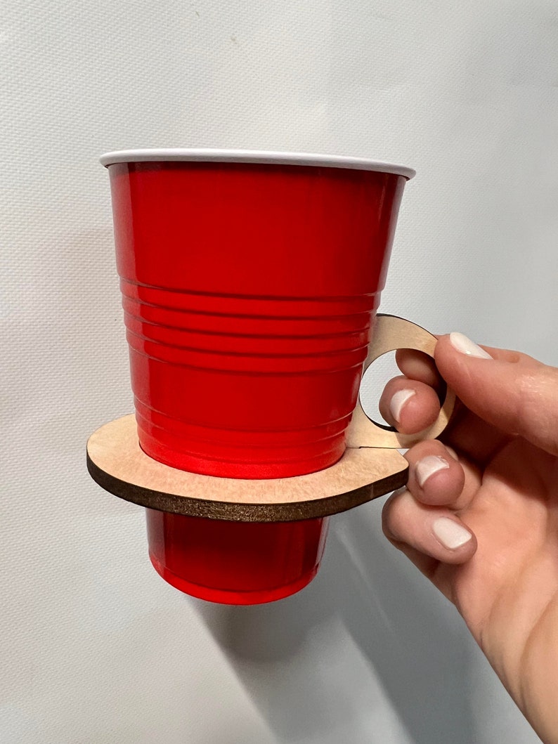 Solo Cup and Coffee Cup Holder SVG Etsy