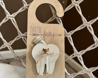 Tooth Fairy Door Hanger SVG File Only