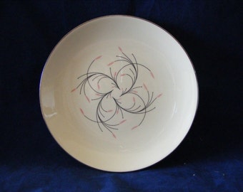 Mid Century Vintage - Homer Laughlin - Rhythm Capri Dessert / Pie Plate