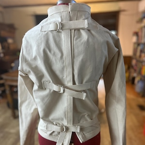 Straitjacket -Distressed/discolored option straight jacket  Halloween costume