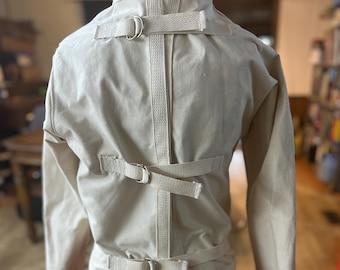 Straitjacket -Distressed/discolored option straight jacket  Halloween costume