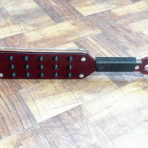 RAISED Spikes! Custom Spanking paddle -Choose your color! Optional gift box!