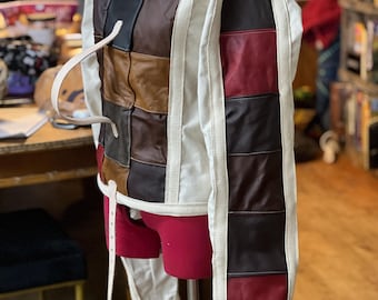 Large leather/canvas straight Jacket straitjacket