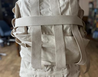 XL - Straight Jacket restraint  straitjacket Canvas