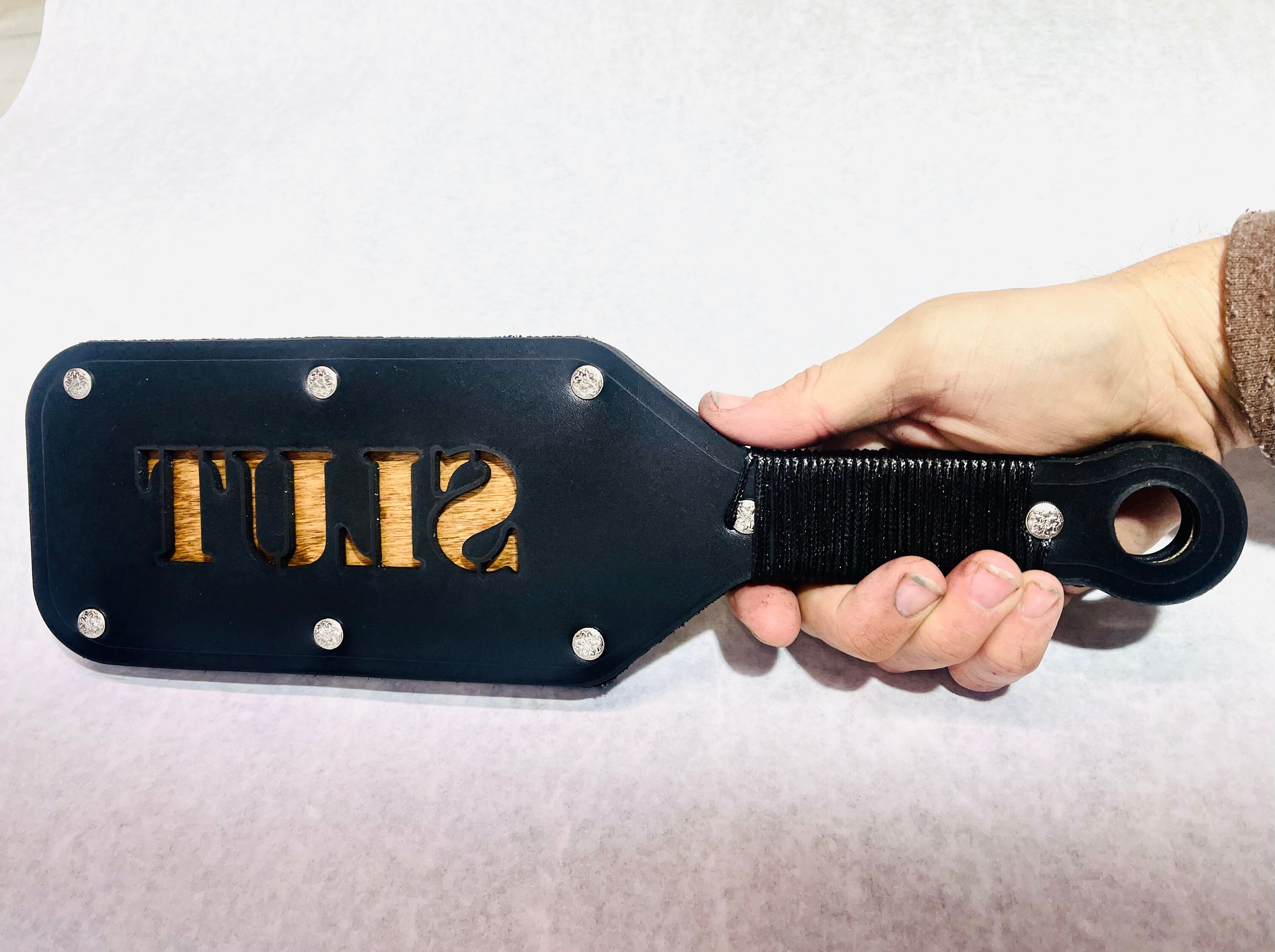 Mandrake Leather Paddle Spanker Spanking tawse – VP Leather