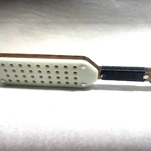 Engraved Glow Spanking paddle -Holes! Choose your color! Optional gift box!