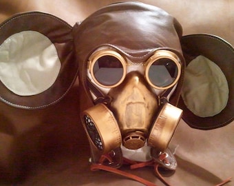 New Vintage Burning Man Cosplay Respirator Gas Mask New Vintage Burning Man Cosplay Respirator Gas Mask