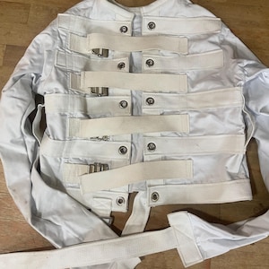 Große extra schwere Canvas Zwangsjacke