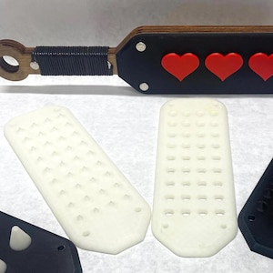 Spanking paddle w/multiple BLADES! Glow options