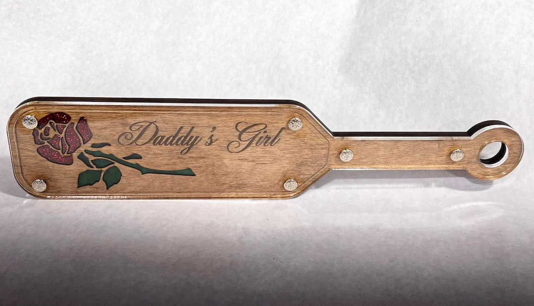 Pankin Rostea Custom Engraved Acrylic Glitter Rose Spanking Paddle Any Name/word - Etsy