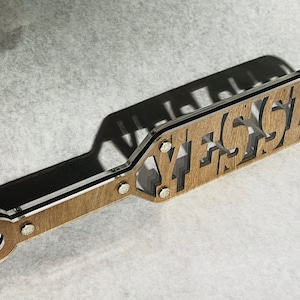 Custom spanking paddle  any word optional engraved gift box