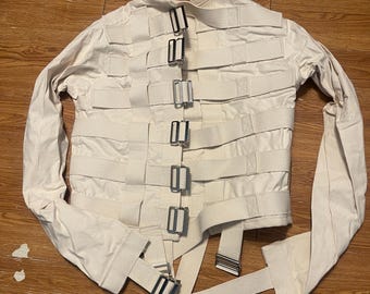 Heavy duty canvas straight jacket straitjacket