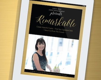 Remarkable Events e-Guide!  Digital Planner, Remarkable Template, Event Planner, Organizer with a Party Checklist, Event Checklist