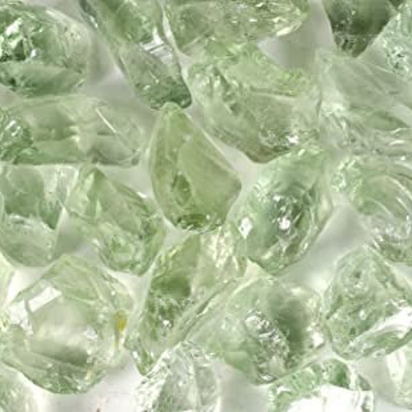 Prasiolite - Tumbled - Green Amethyst - Heart Chakra