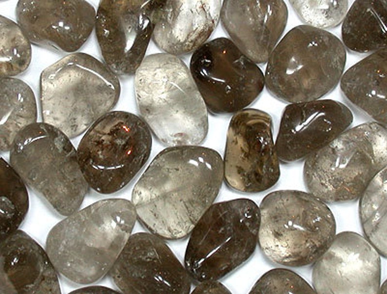 Smoky Quartz Tumbled Gemstone Crystal image 1