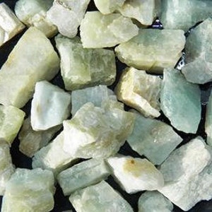 Aquamarine Tumbled & Tumbled Gemstone Crystal Birthstone March Calming Reiki image 2