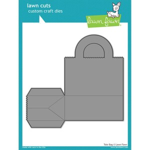 Lawn Fawn Tote Bag Lawn Cuts